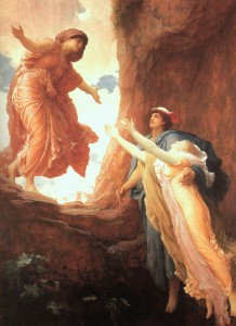 The Return of Perspephone, painting by Frederic Leighton