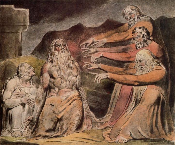 William Blake, Illustration to the Book of Job