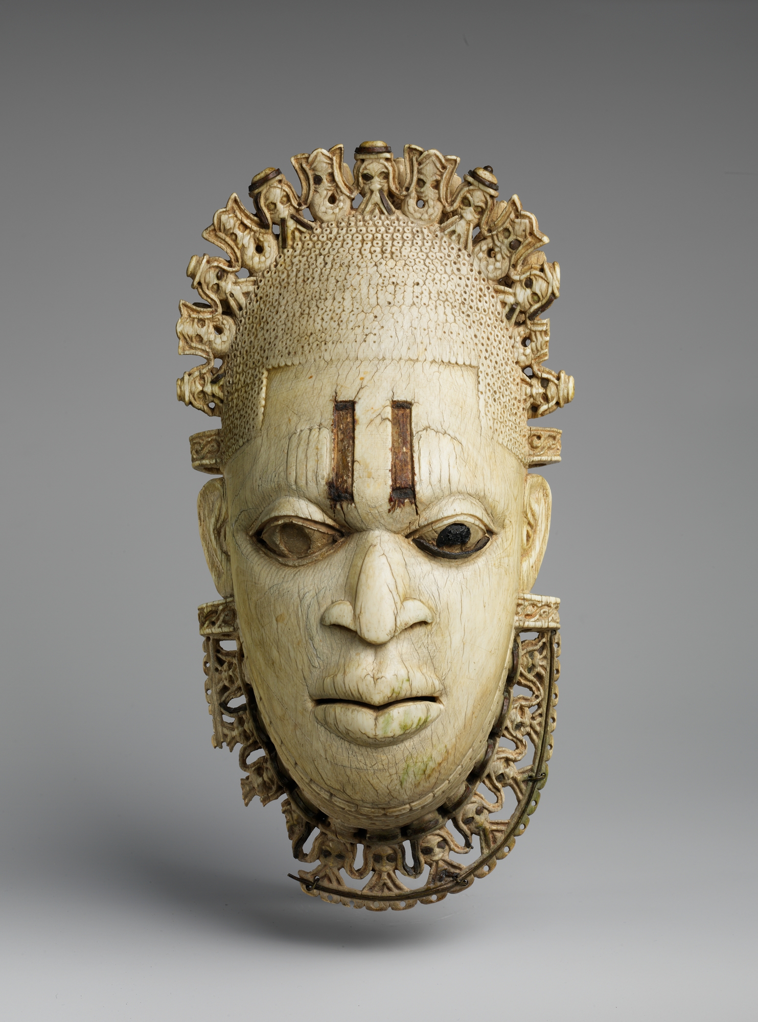Queen Mother Pendant Mask: Iyoba Edo Peoples of Nigeria, 16th Century