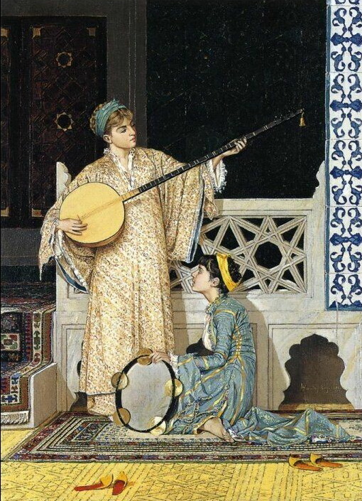 The Musician Girl, Osman Hamdi