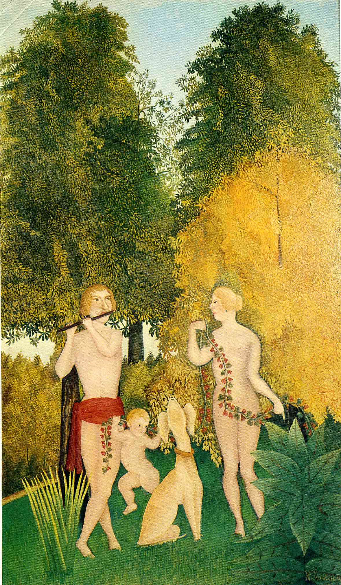 The Happy Quartet, Henri Rousseau